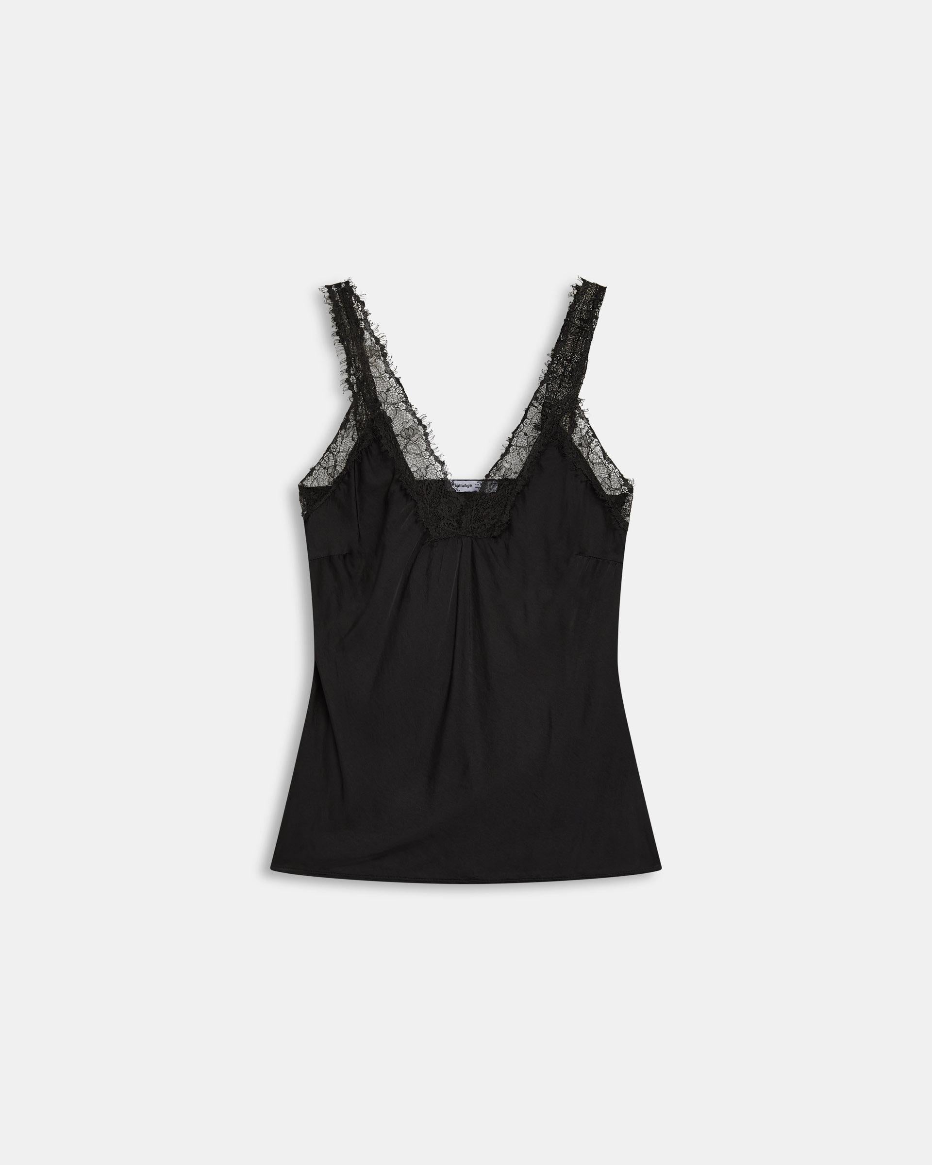 Top Lencero Negro