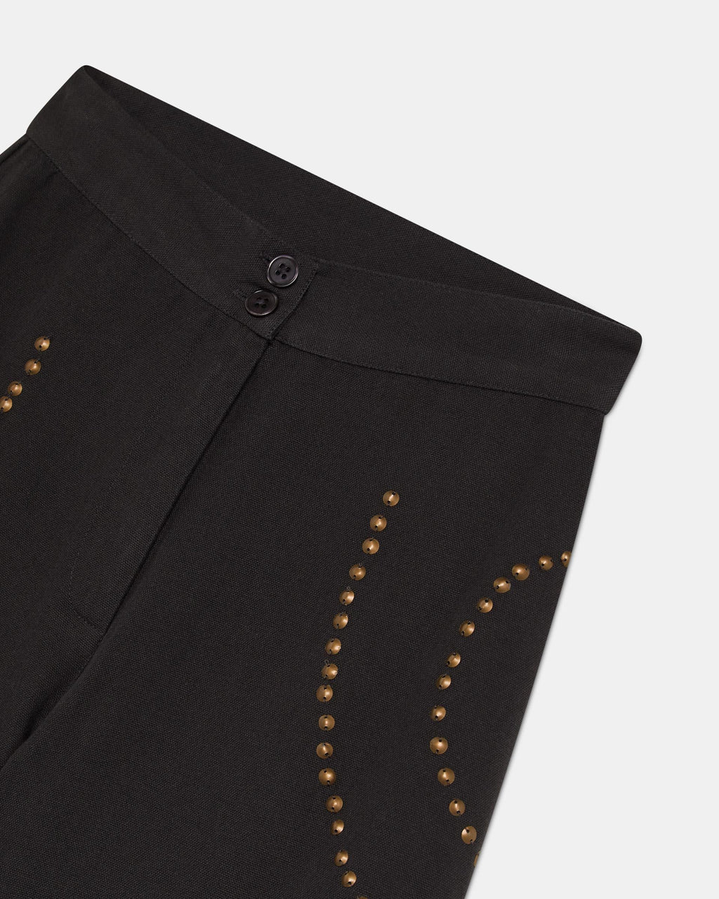 Pantalón Tachuelas Espirales Antracita