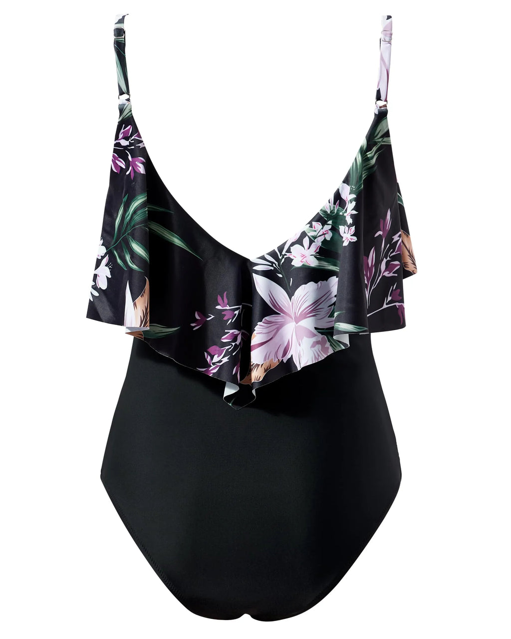 Ruffle One-Piece Ruched Swimsuits