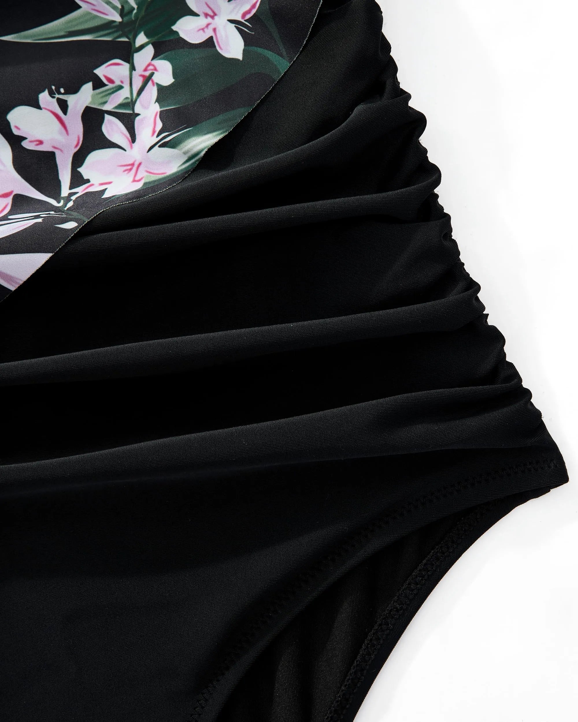 Ruffle One-Piece Ruched Swimsuits