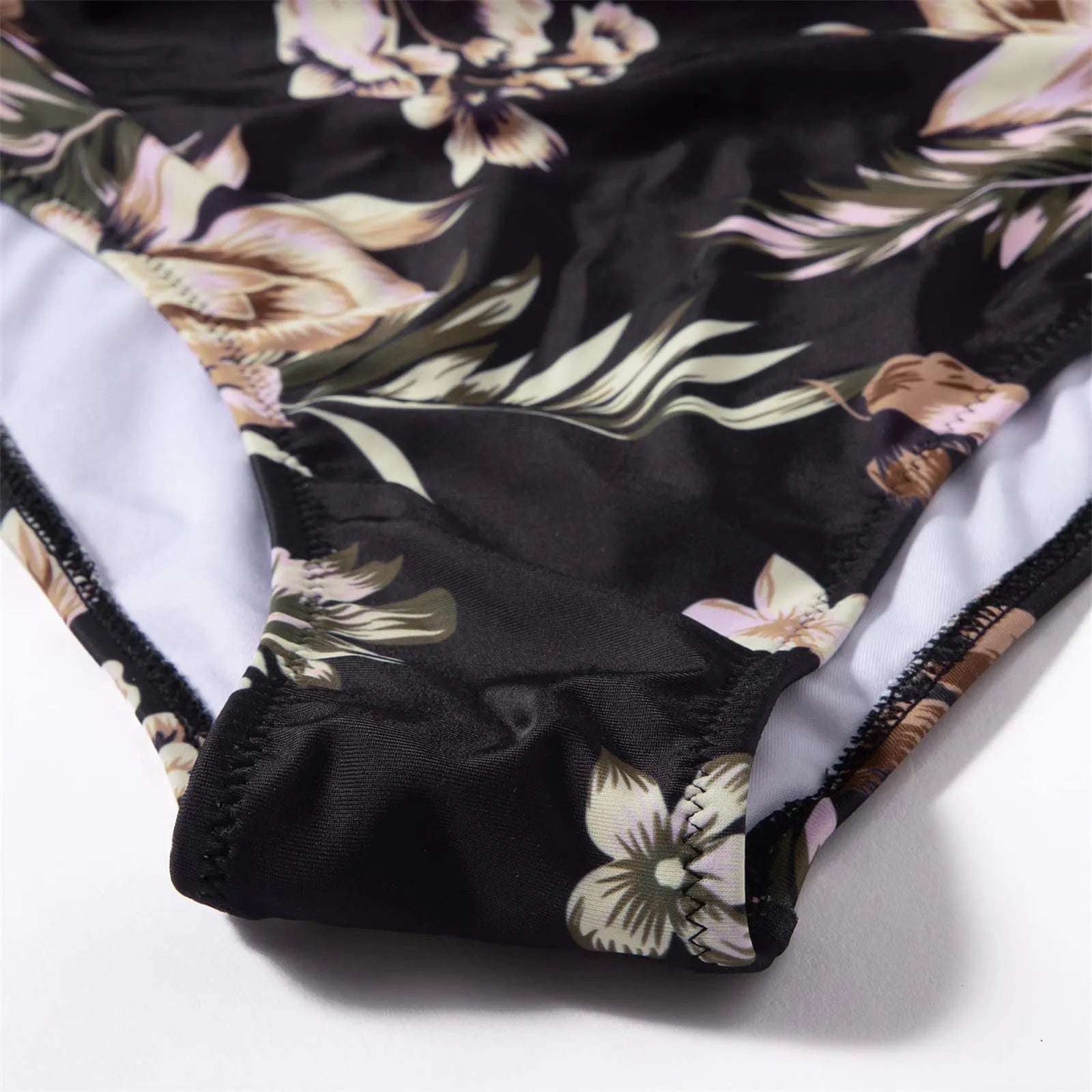 Ruffle One-Piece Ruched Swimsuits