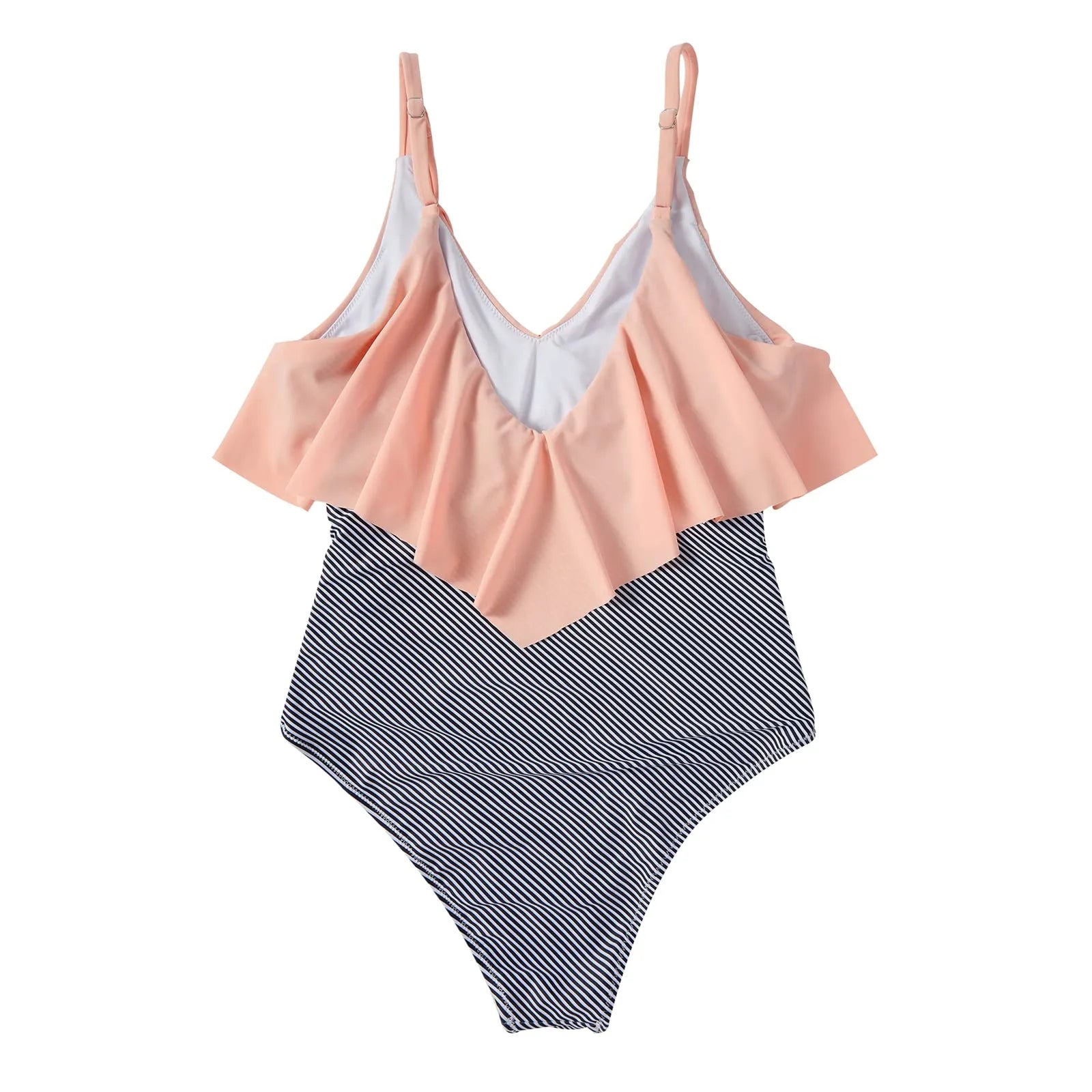 Ruffle One-Piece Ruched Swimsuits