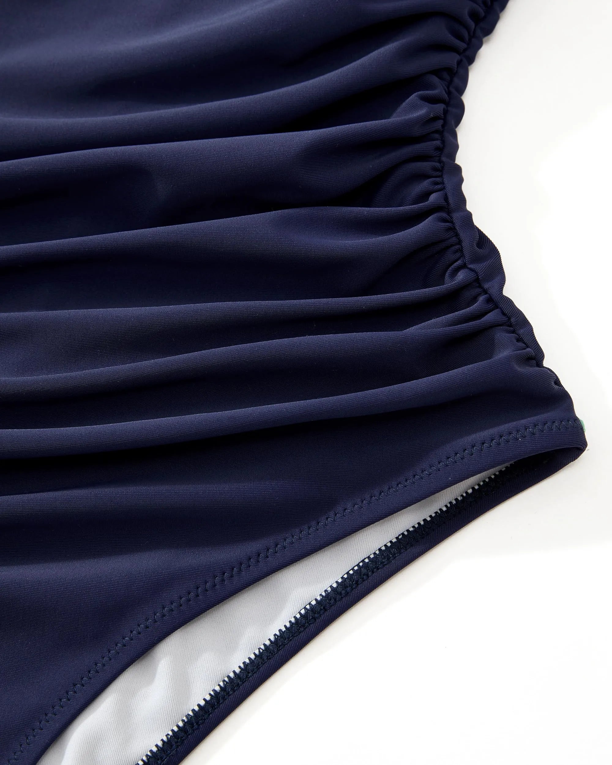 Ruffle One-Piece Ruched Swimsuits