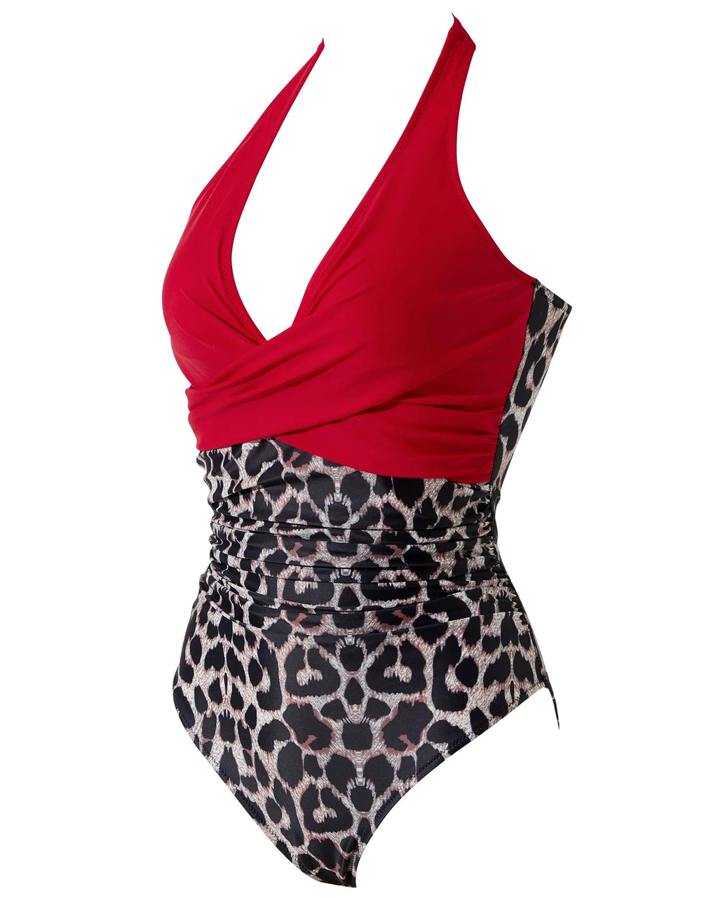 Floral Halter Push-Up Swimsuits