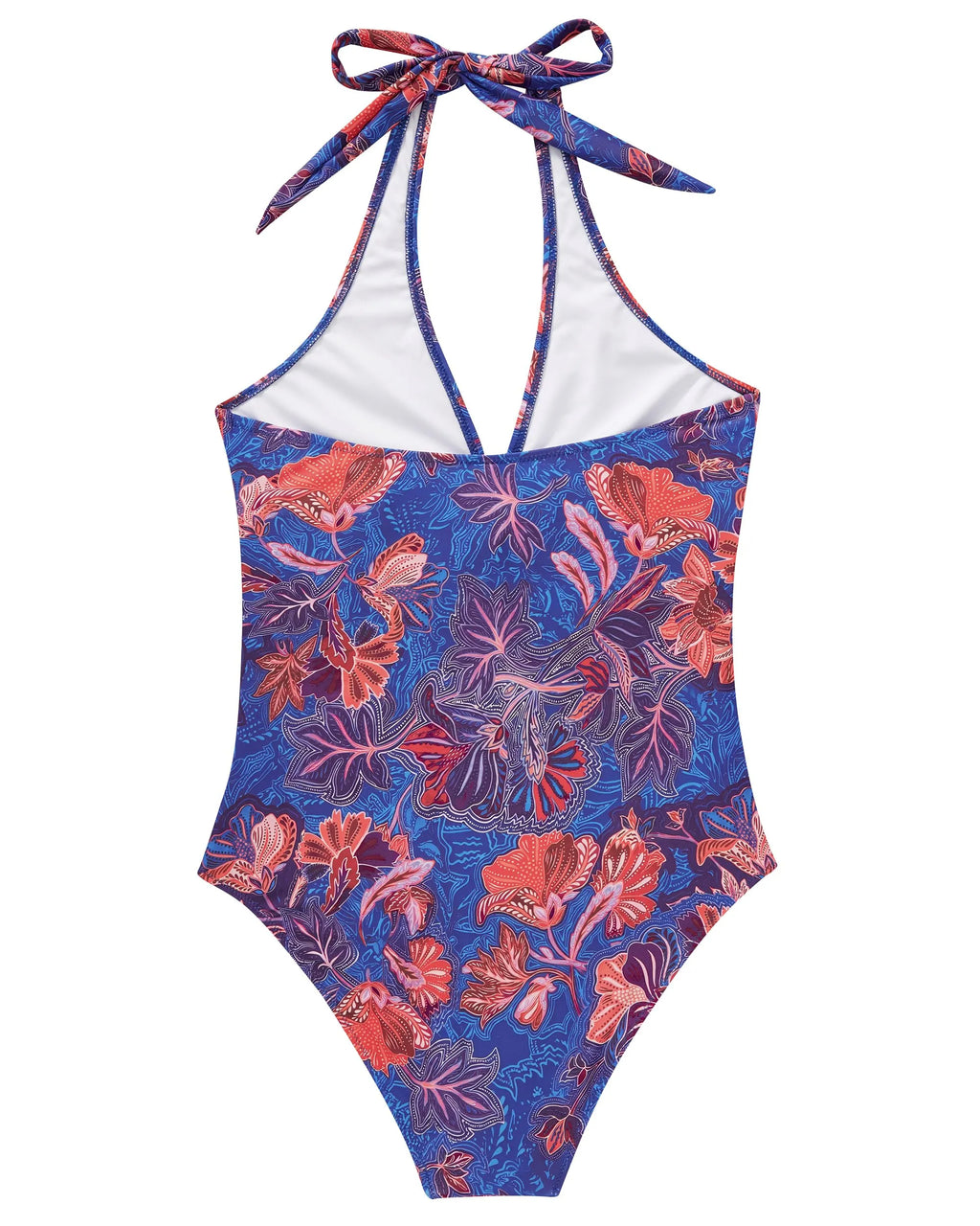 Floral Halter Push-Up Swimsuits