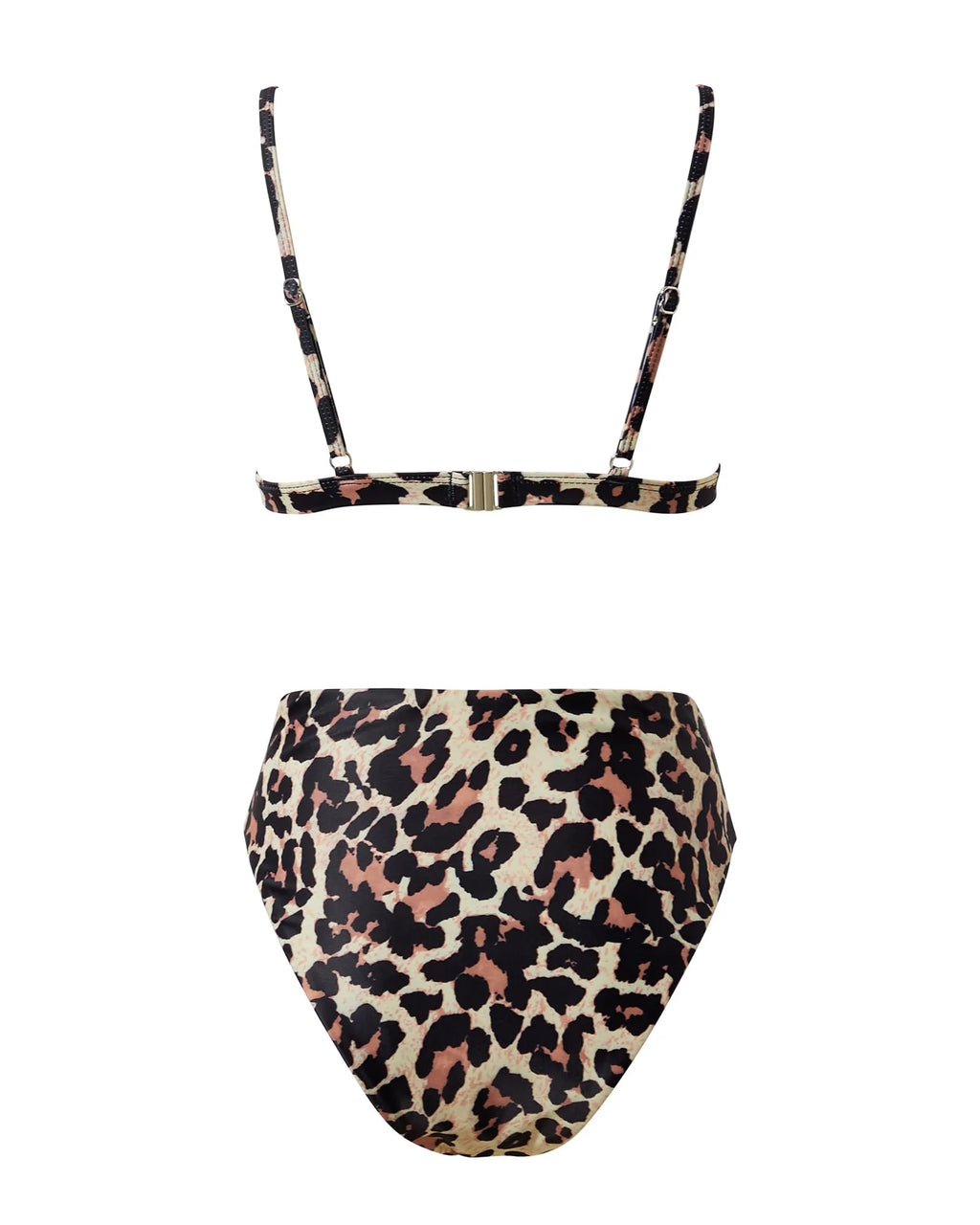 Triangle High Cut Bikini Set