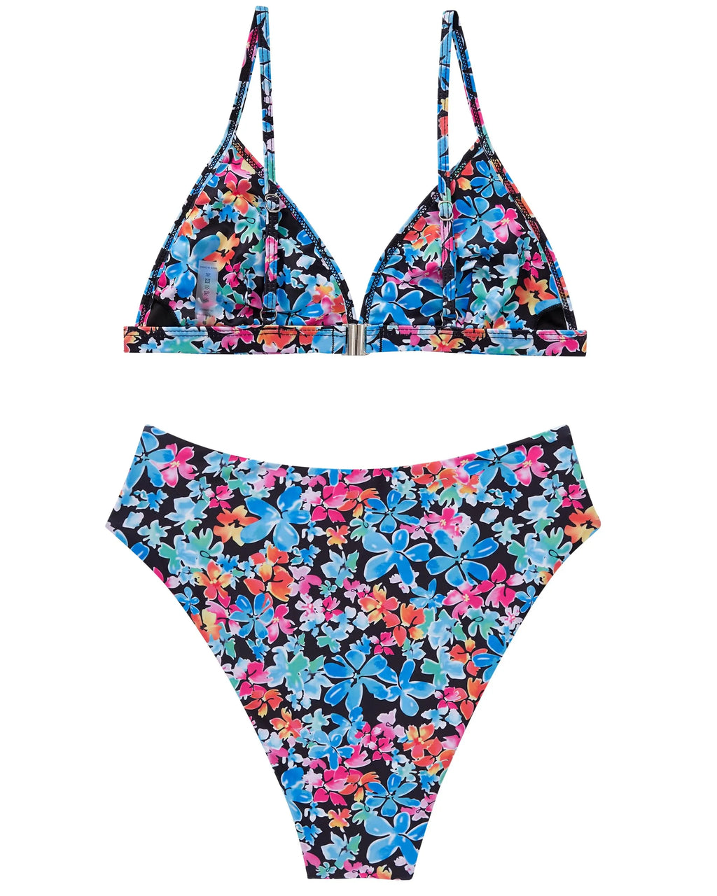 Triangle High Cut Bikini Set