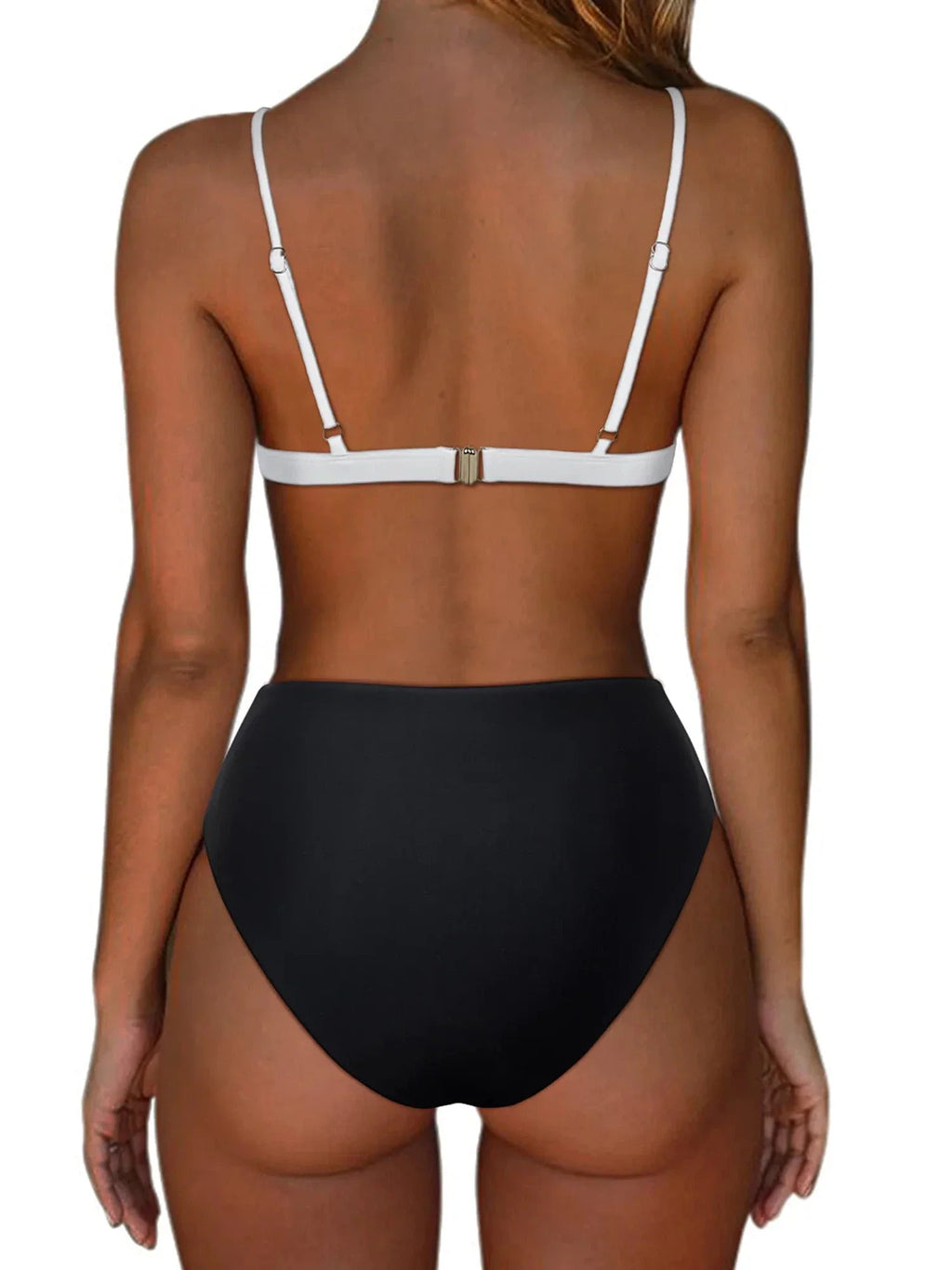 Triangle High Cut Bikini Set