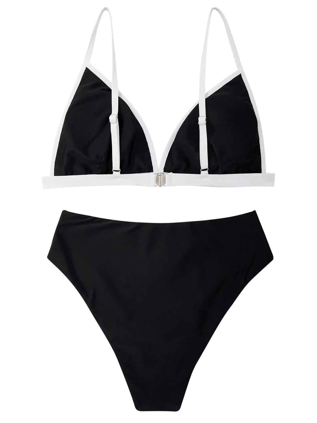 Triangle High Cut Bikini Set