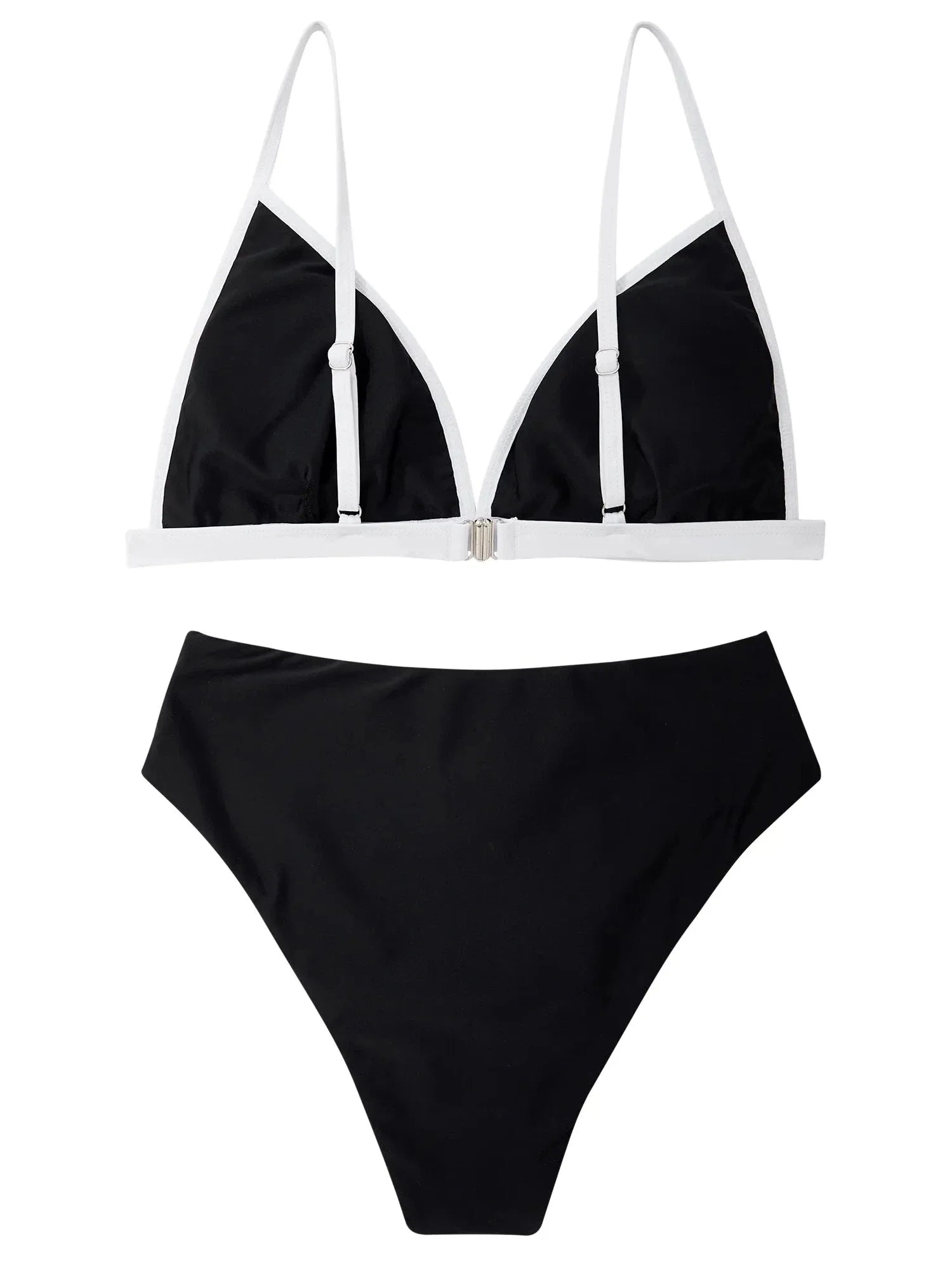 Triangle High Cut Bikini Set