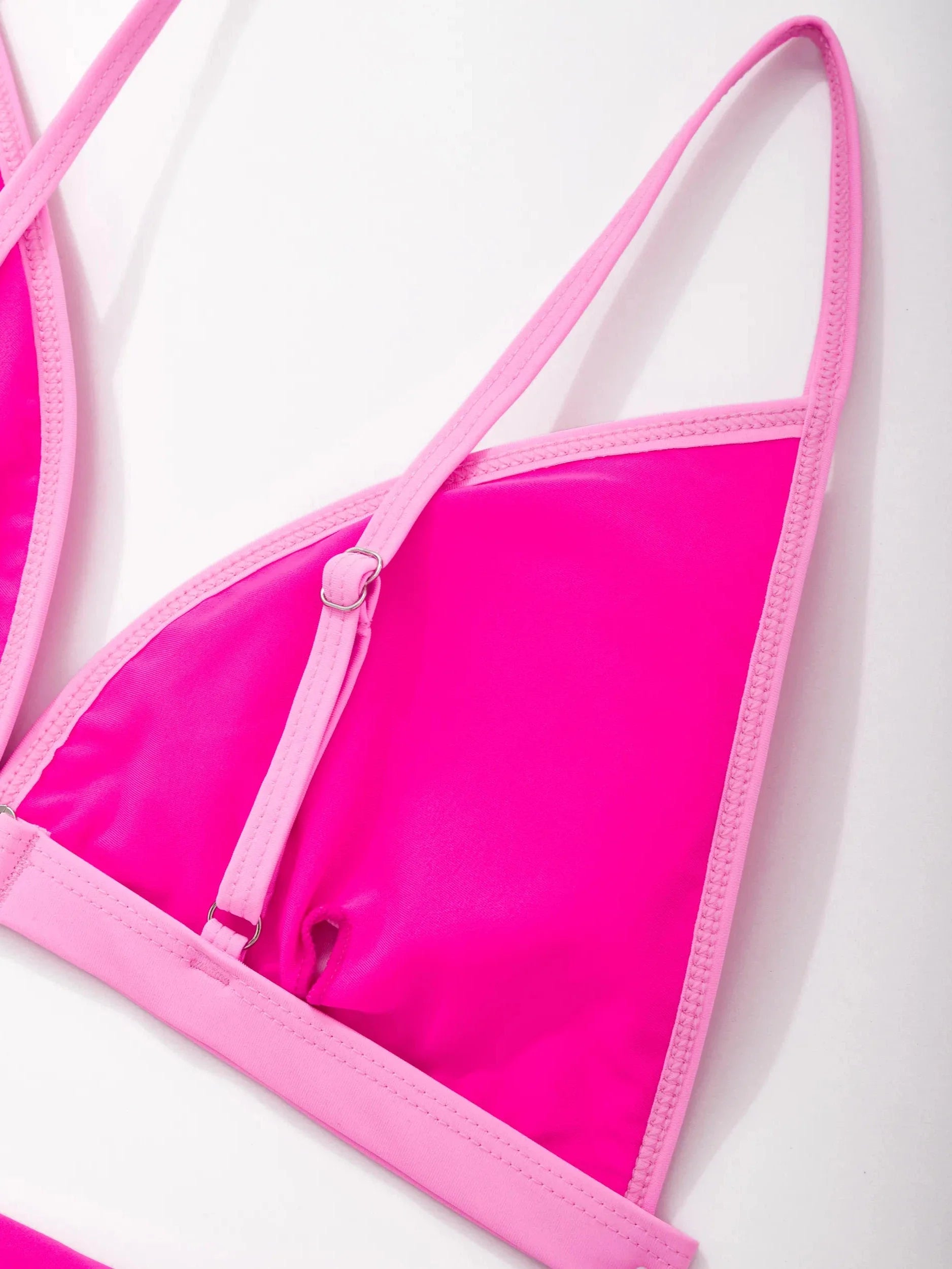 Triangle High Cut Bikini Set