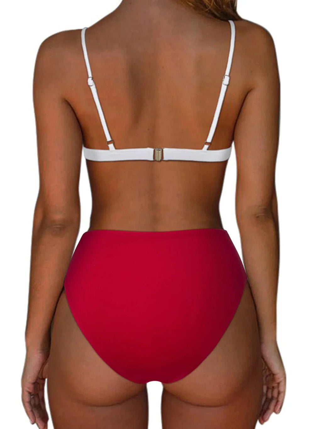 Triangle High Cut Bikini Set