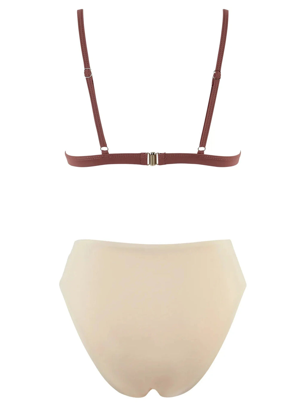 Triangle High Cut Bikini Set