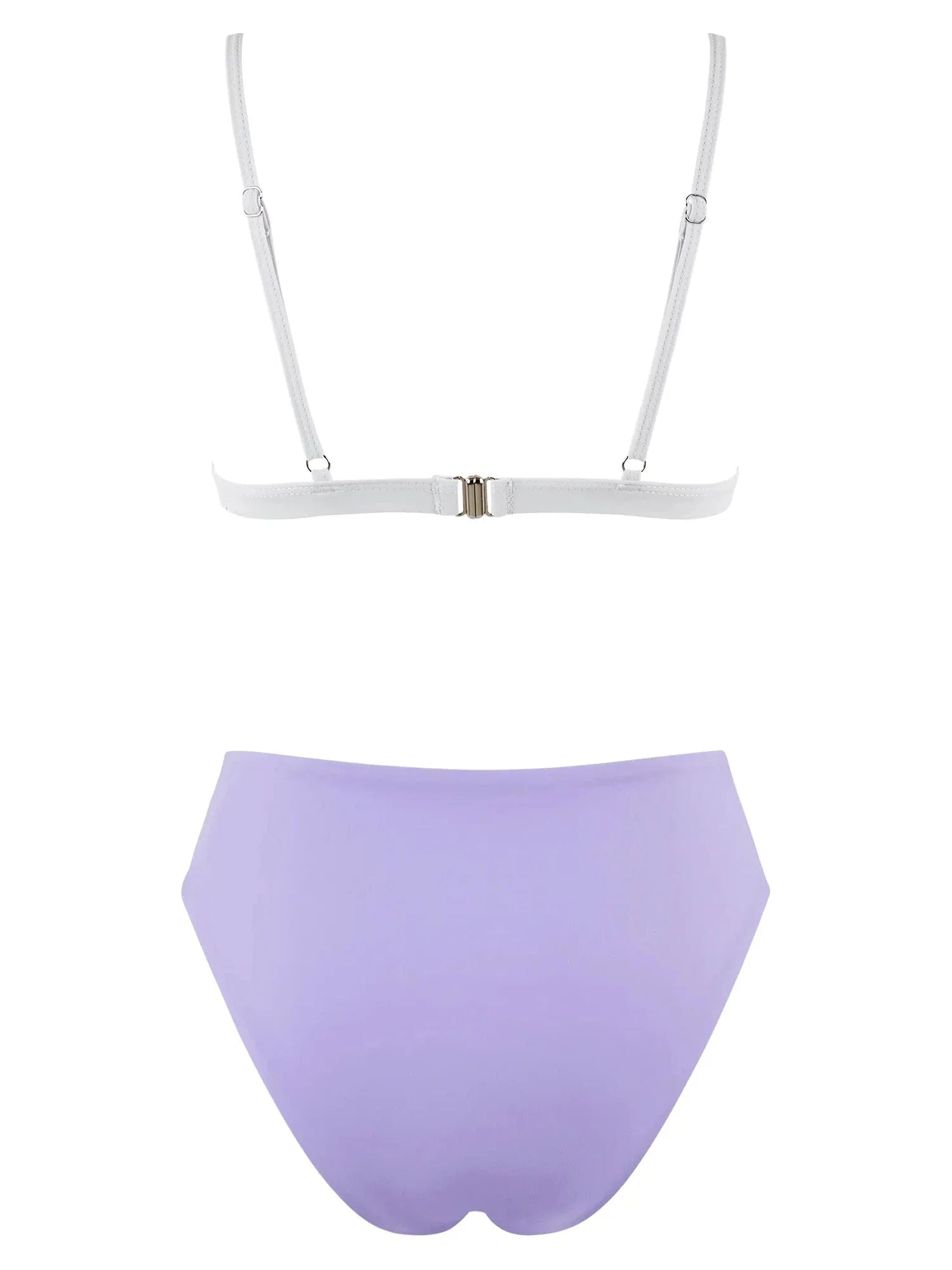 Triangle High Cut Bikini Set