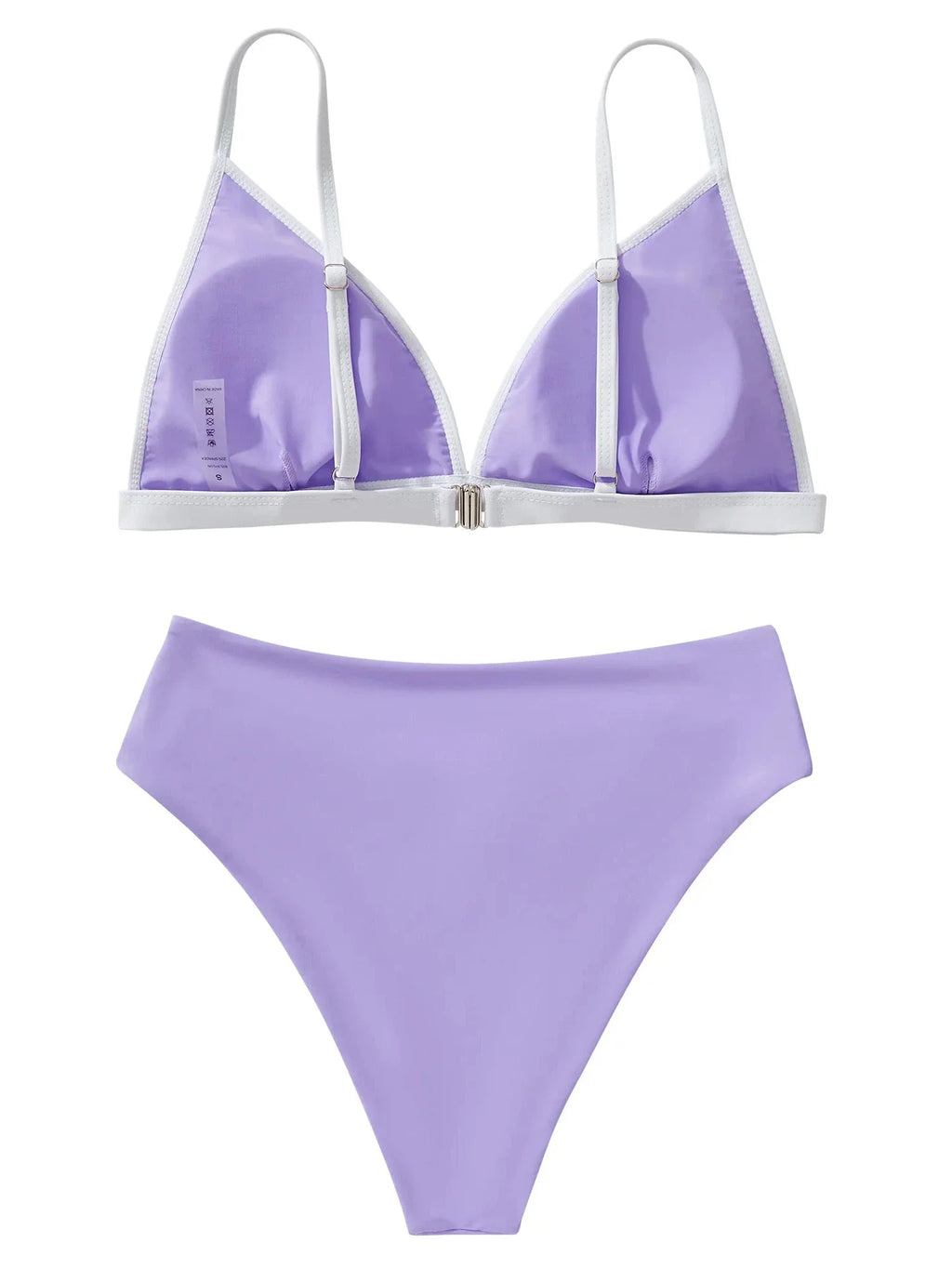 Triangle High Cut Bikini Set