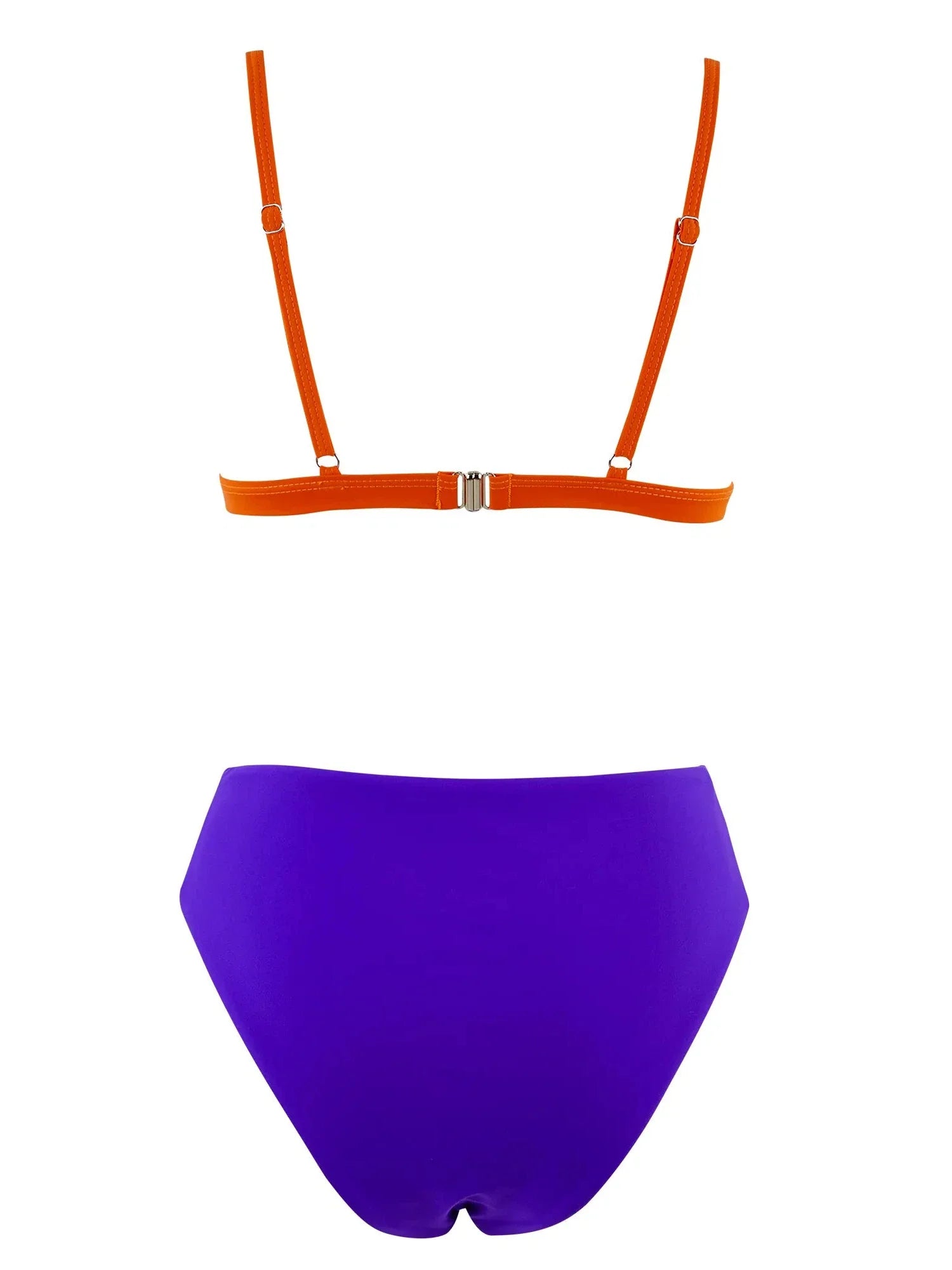 Triangle High Cut Bikini Set
