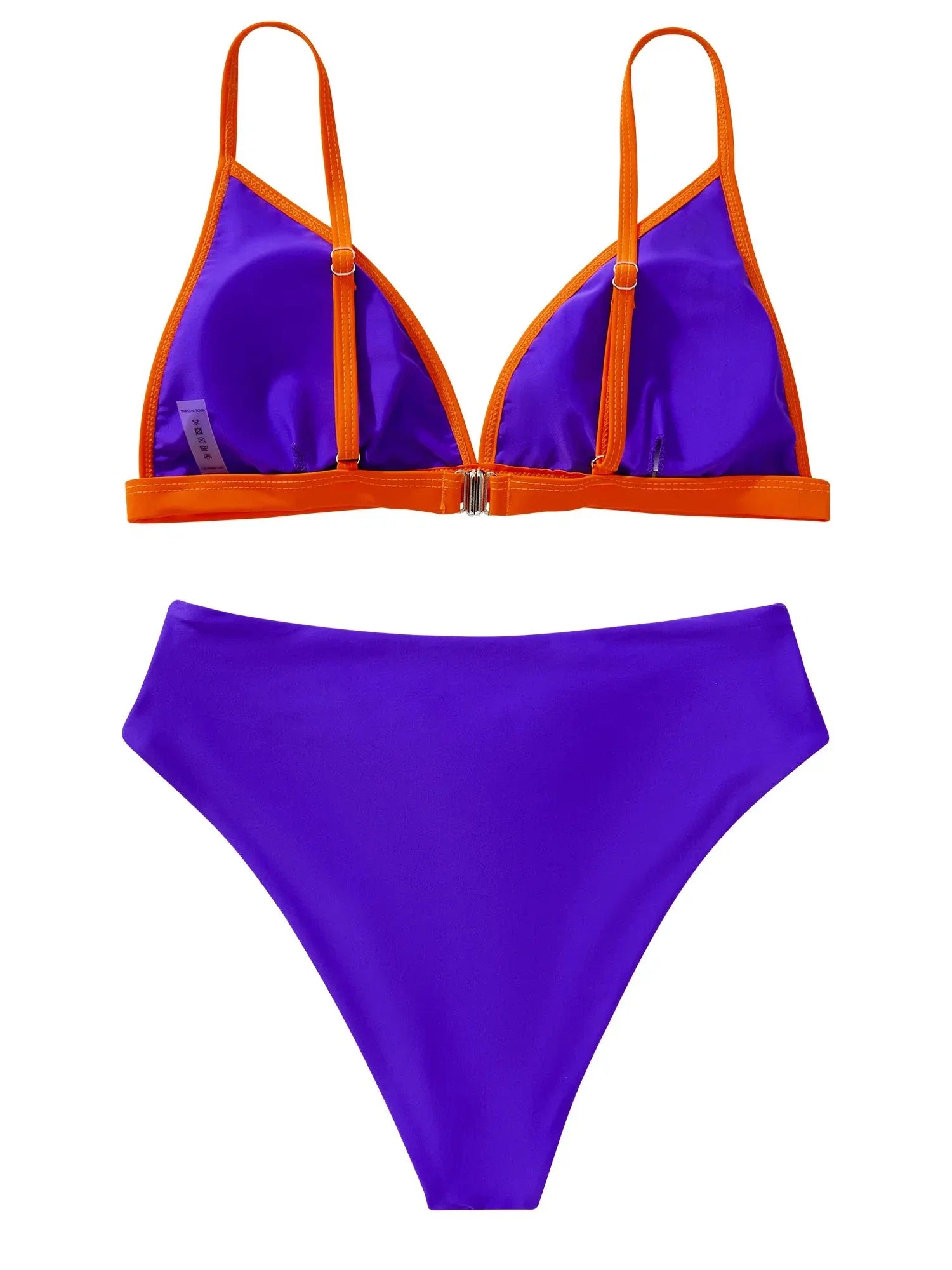 Triangle High Cut Bikini Set