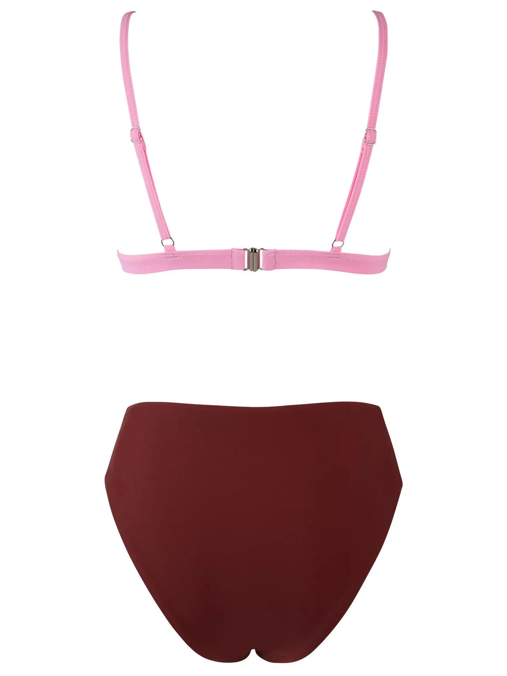 Triangle High Cut Bikini Set