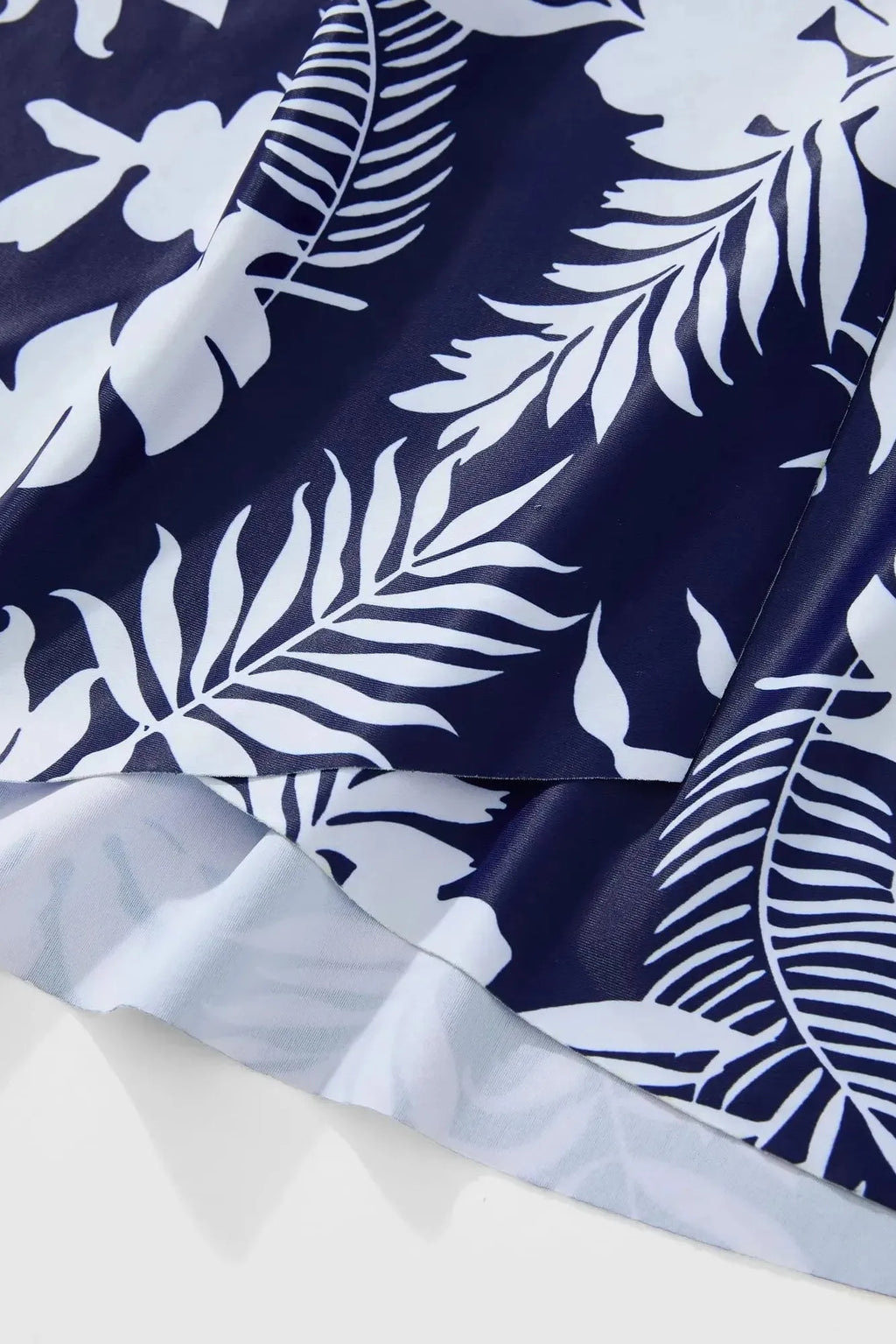 Ruffle Cover Tankini Swimsuit