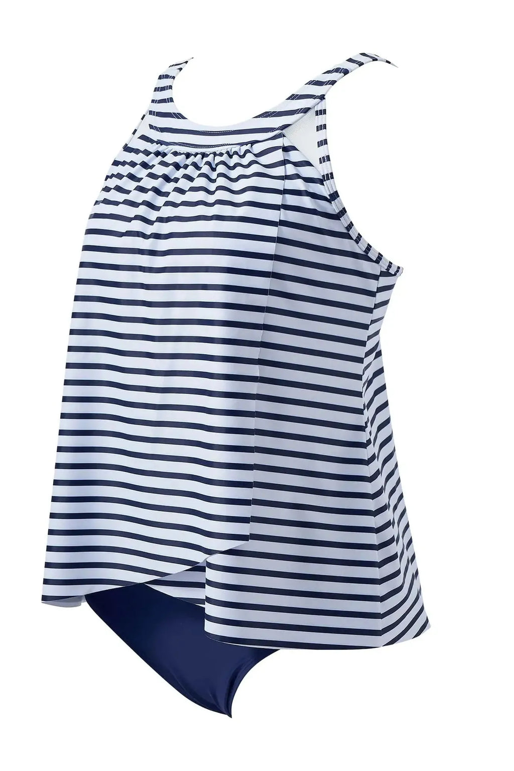 Ruffle Cover Tankini Swimsuit