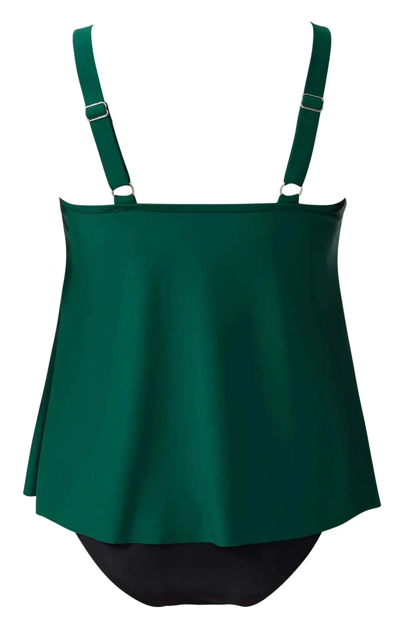 Ruffle Cover Tankini Swimsuit