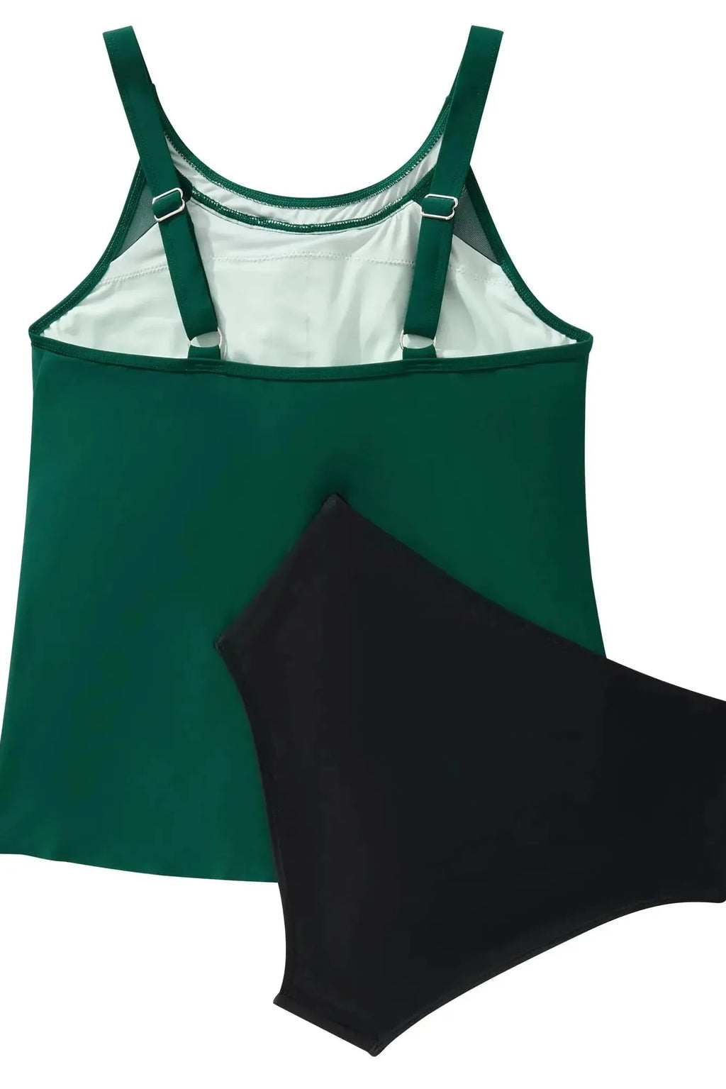 Ruffle Cover Tankini Swimsuit