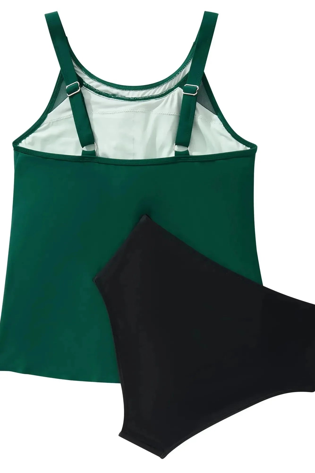 Ruffle Cover Tankini Swimsuit