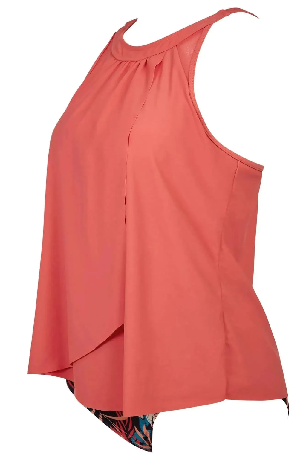 Ruffle Cover Tankini Swimsuit