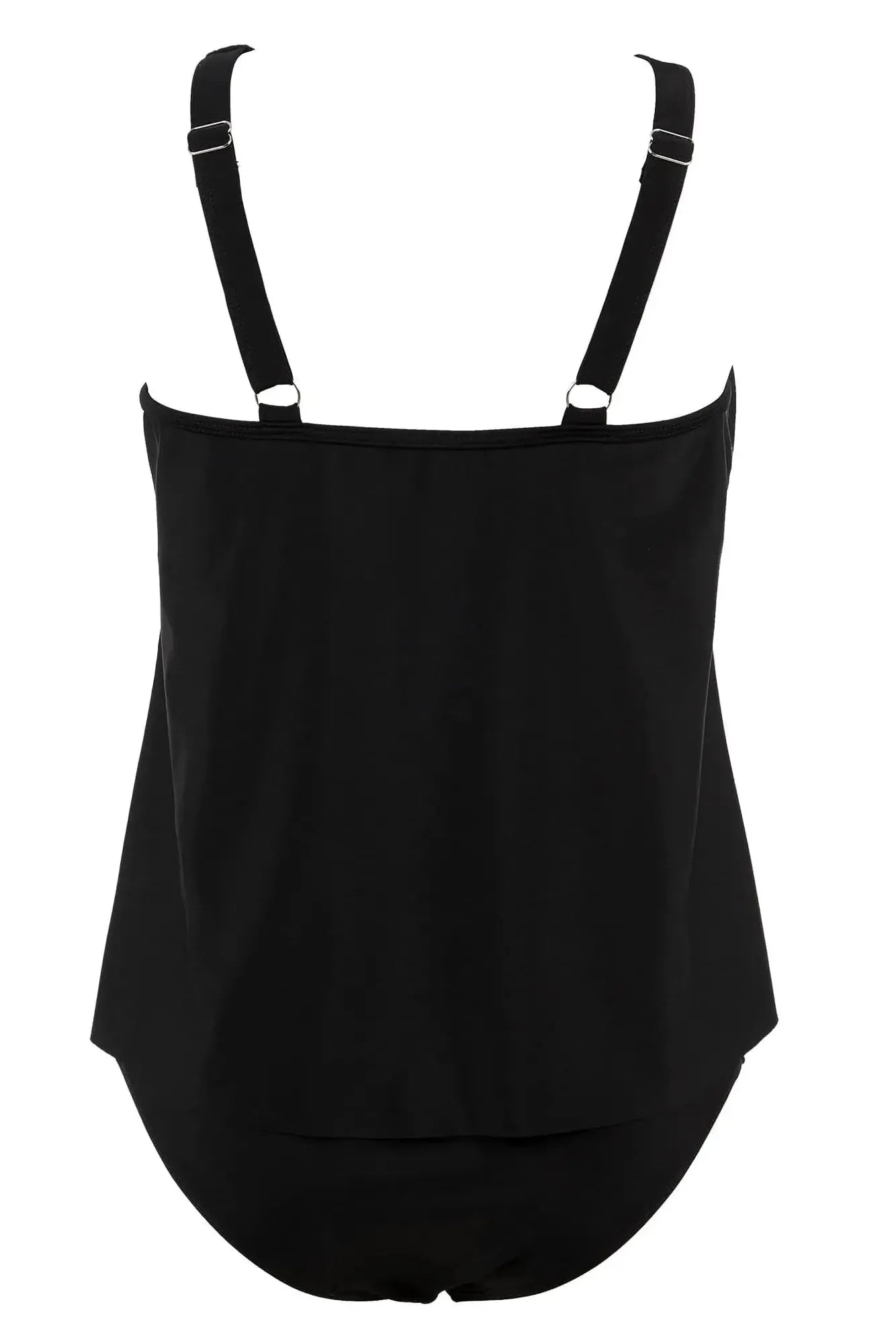 Ruffle Cover Tankini Swimsuit