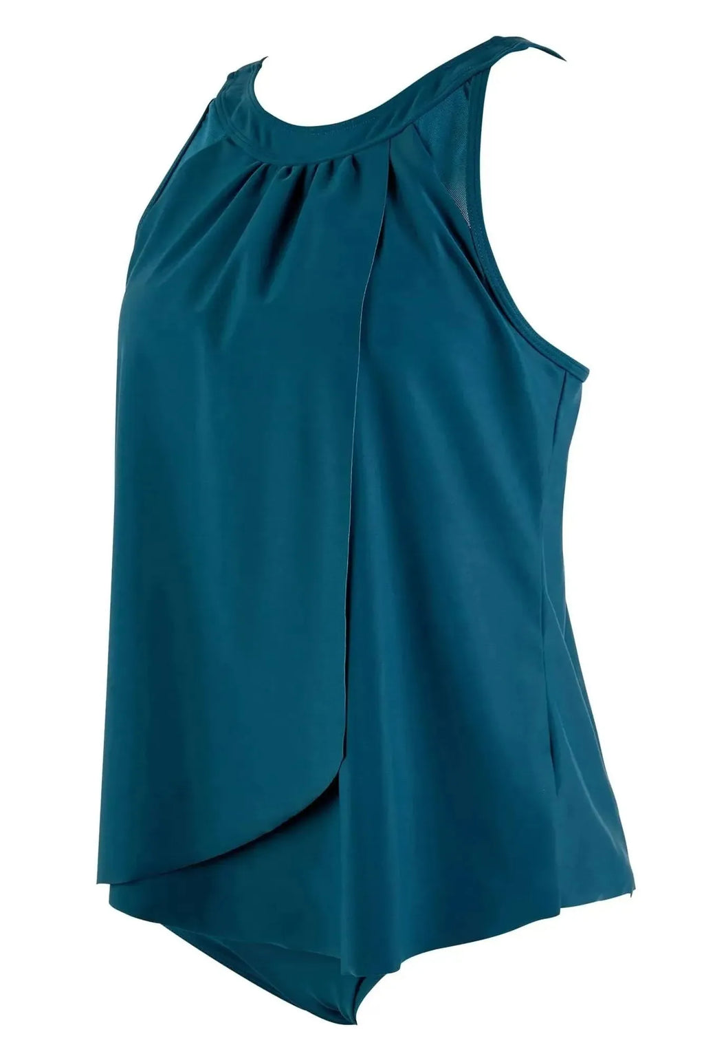 Ruffle Cover Tankini Swimsuit