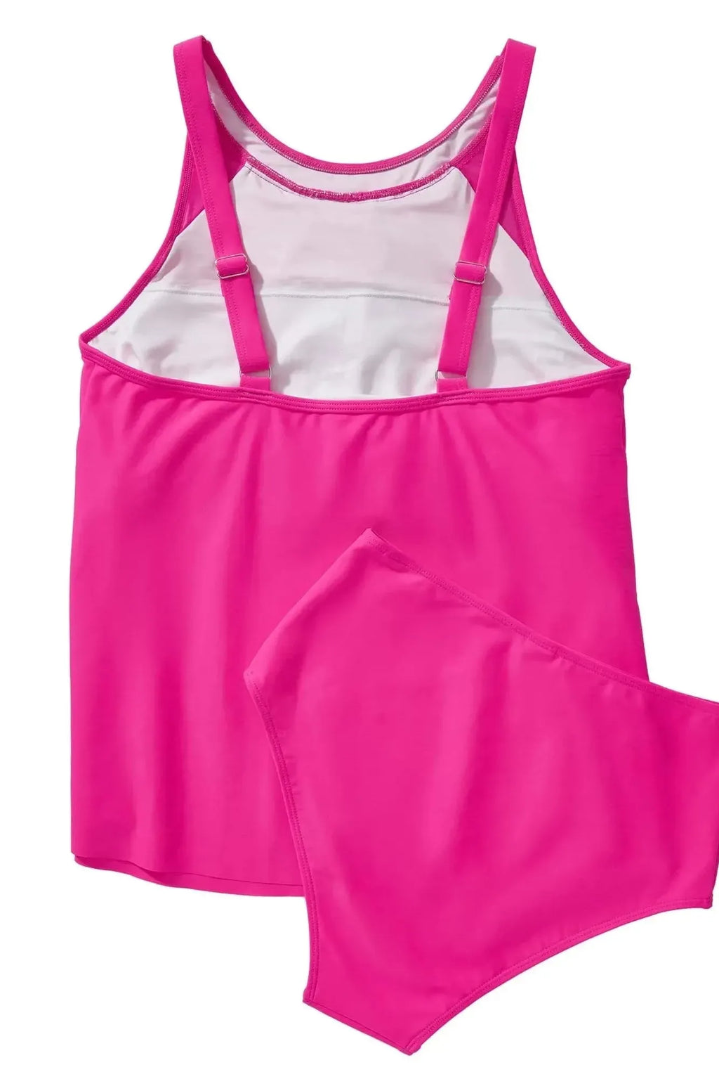 Ruffle Cover Tankini Swimsuit