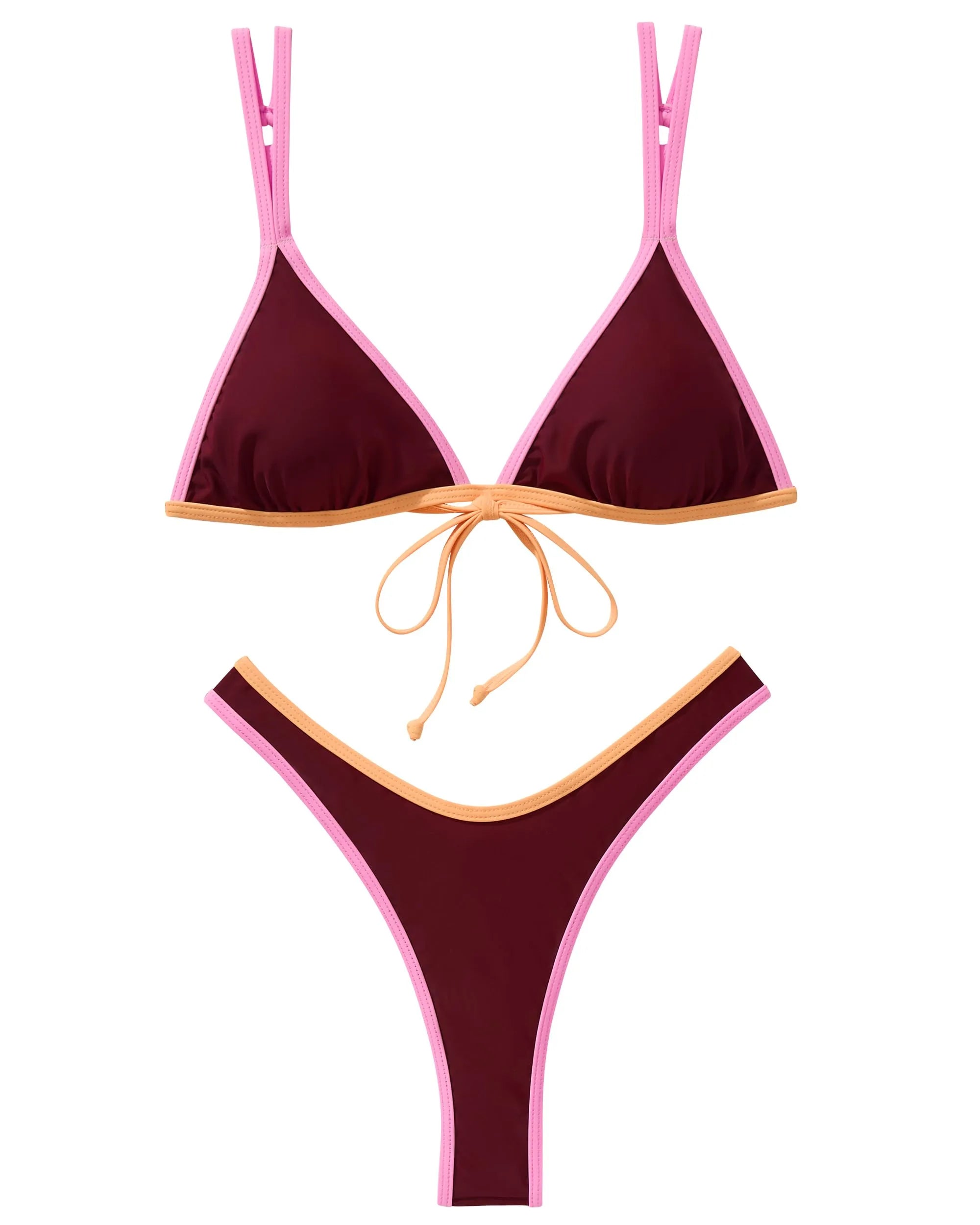 Cheeky Double String Bikini Set
