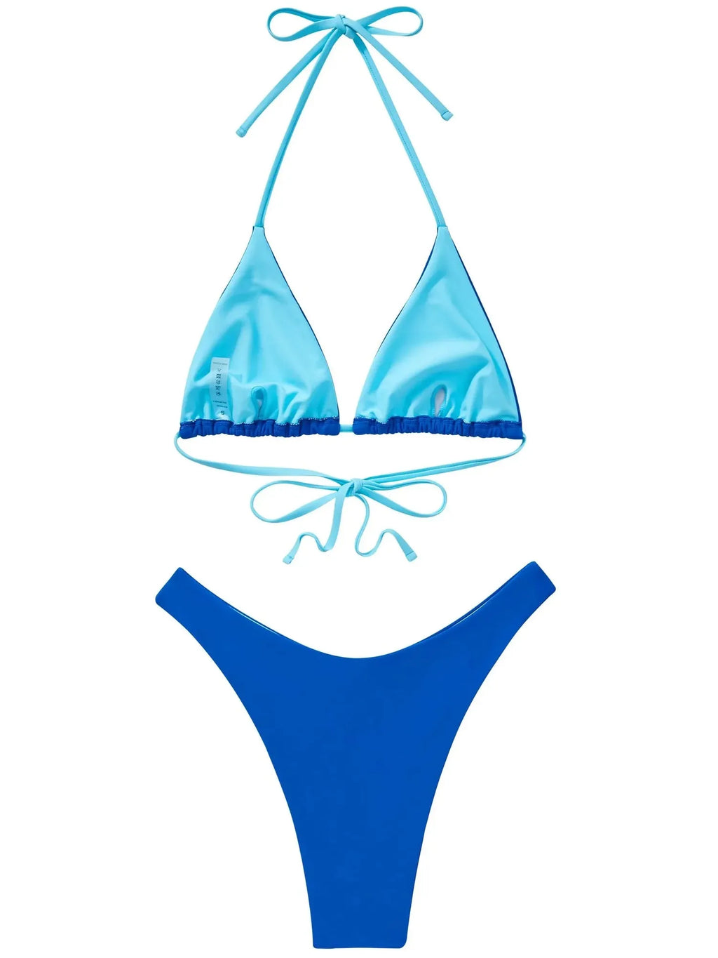 Halter String Bikini Set