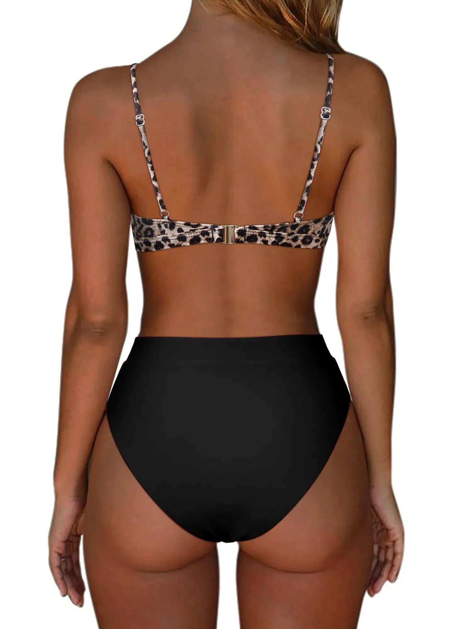 Triangle High Cut Bikini Set