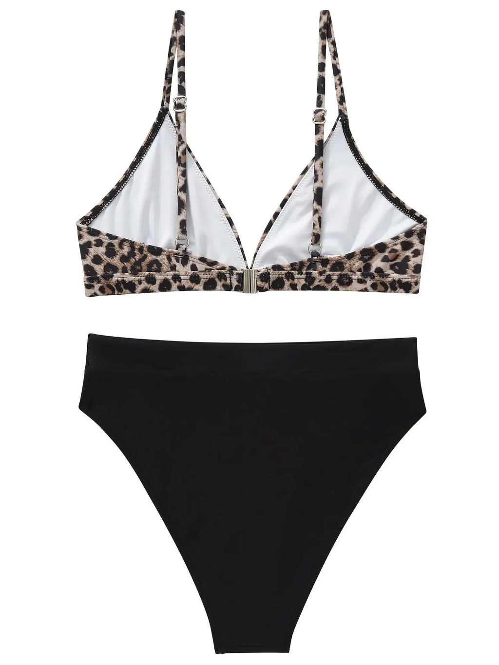 Triangle High Cut Bikini Set