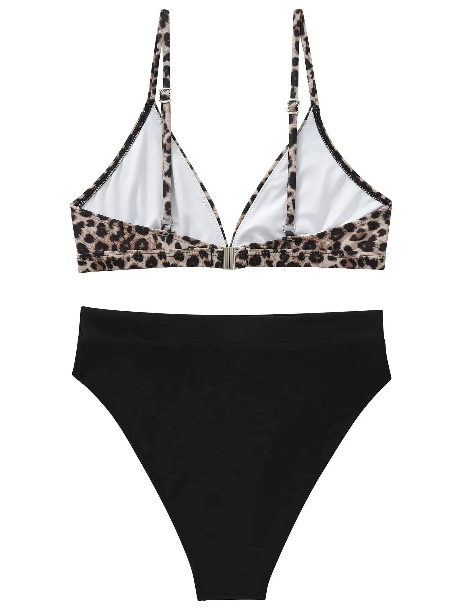 Triangle High Cut Bikini Set