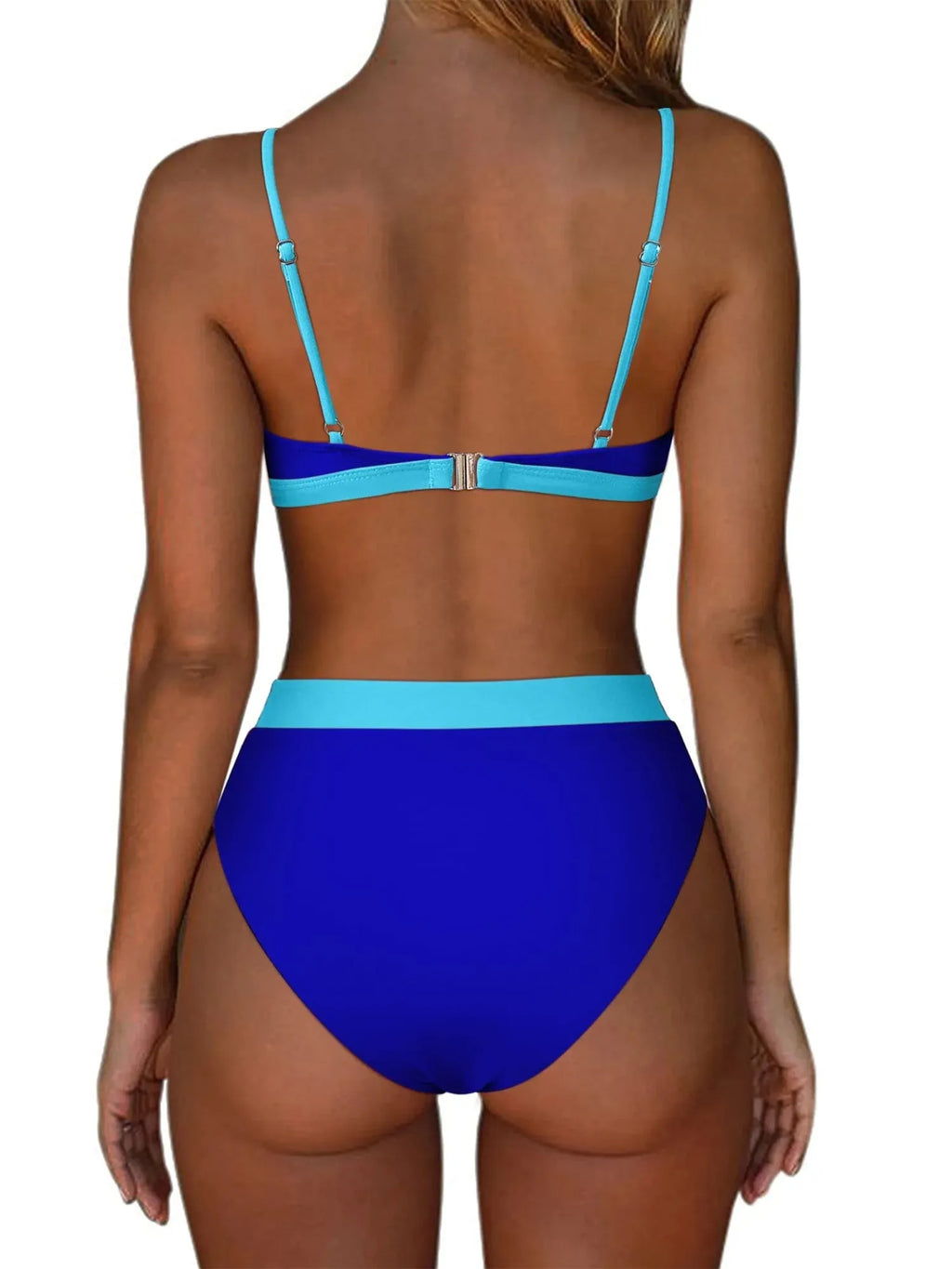 Triangle High Cut Bikini Set