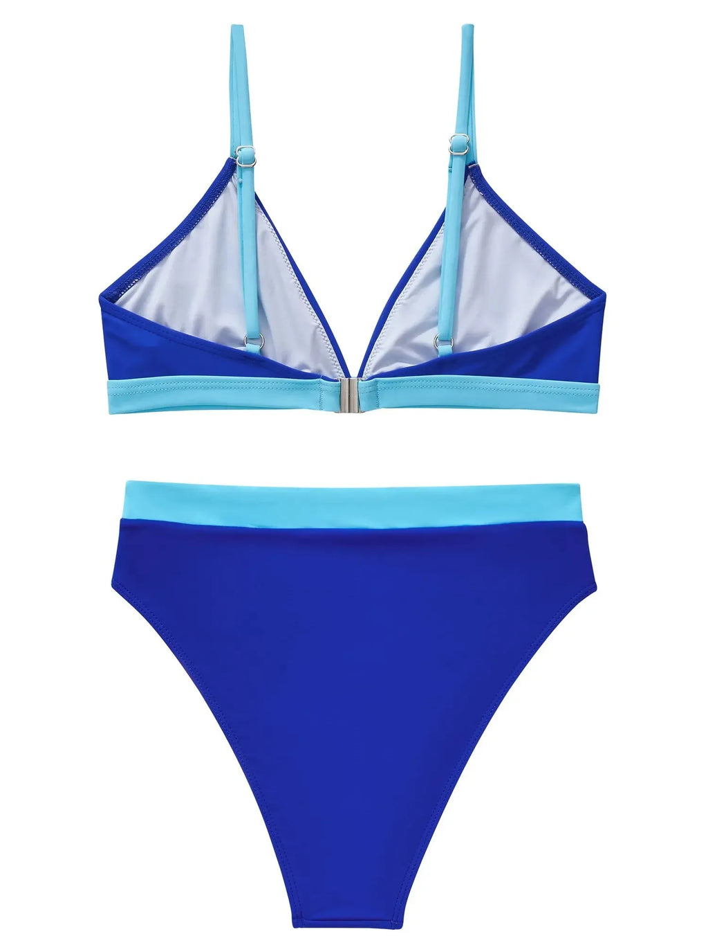 Triangle High Cut Bikini Set