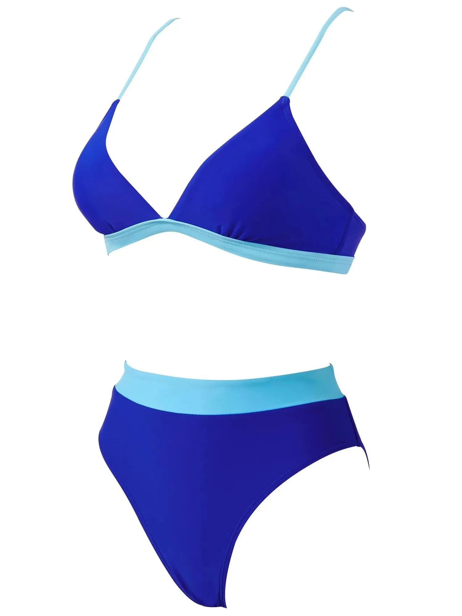 Triangle High Cut Bikini Set