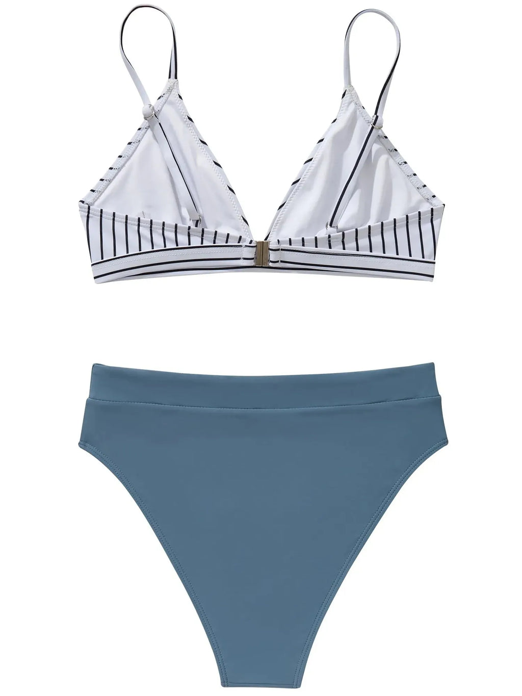 Triangle High Cut Bikini Set