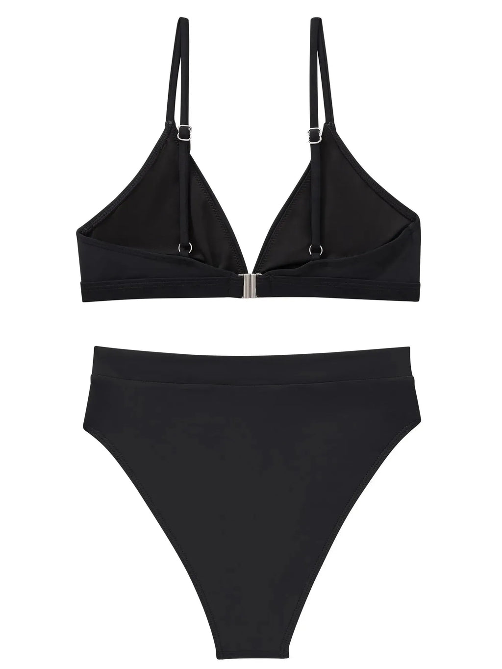 Triangle High Cut Bikini Set