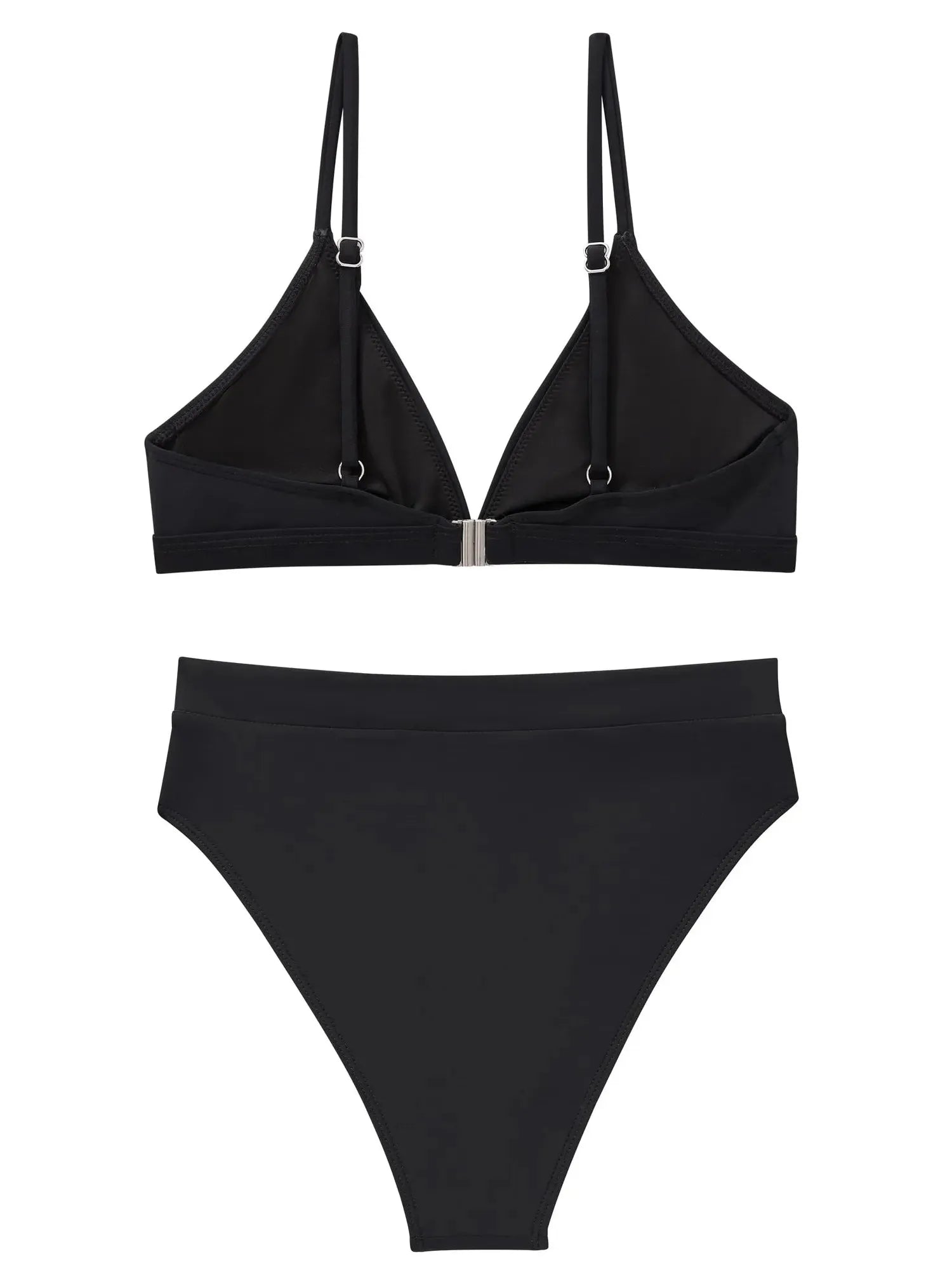 Triangle High Cut Bikini Set