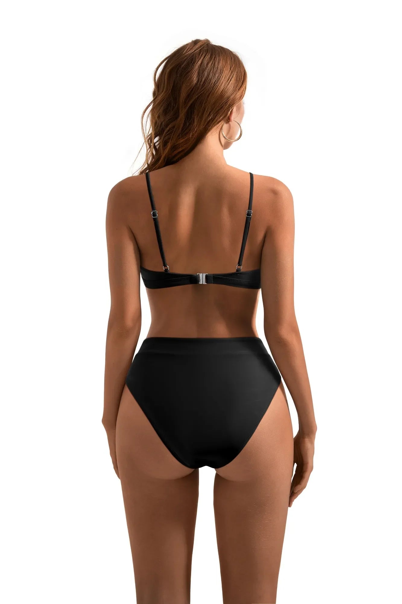 Triangle High Cut Bikini Set