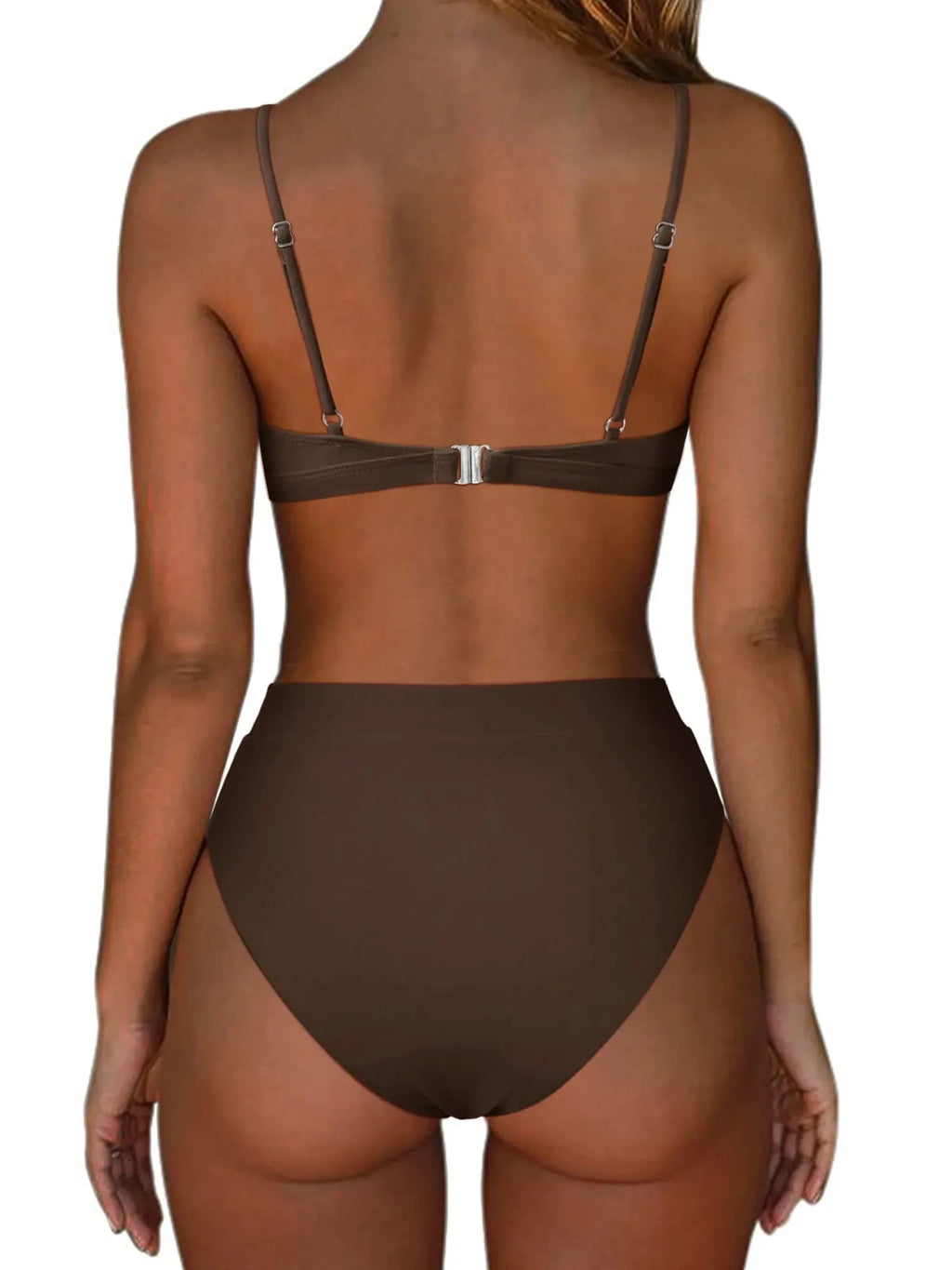Triangle High Cut Bikini Set