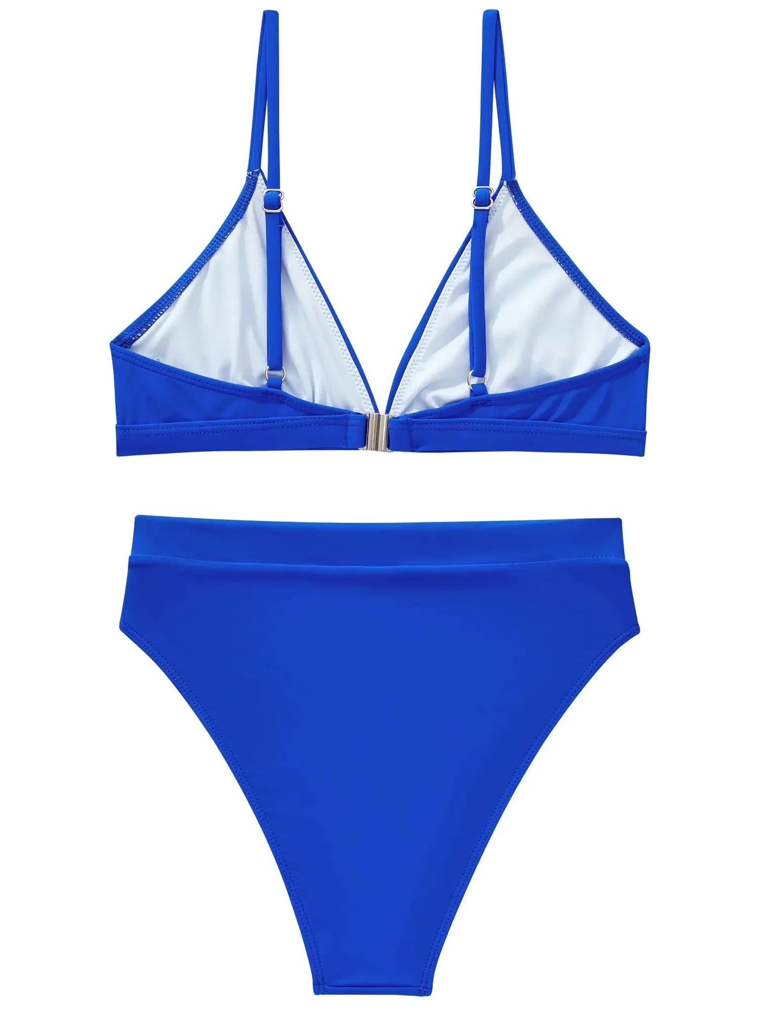 Triangle High Cut Bikini Set