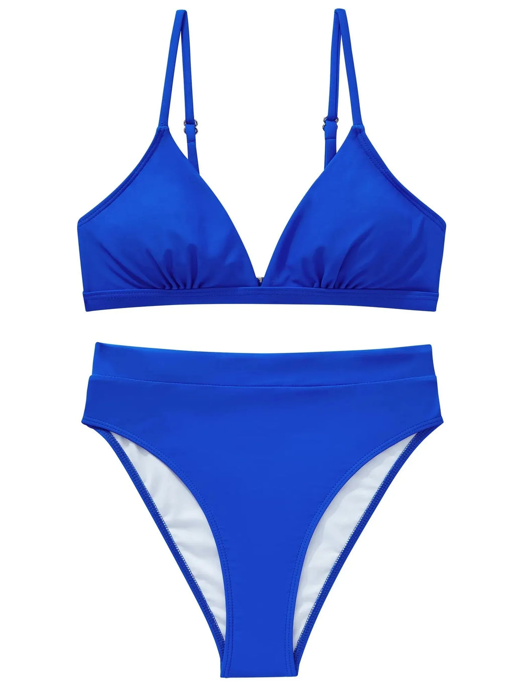 Triangle High Cut Bikini Set