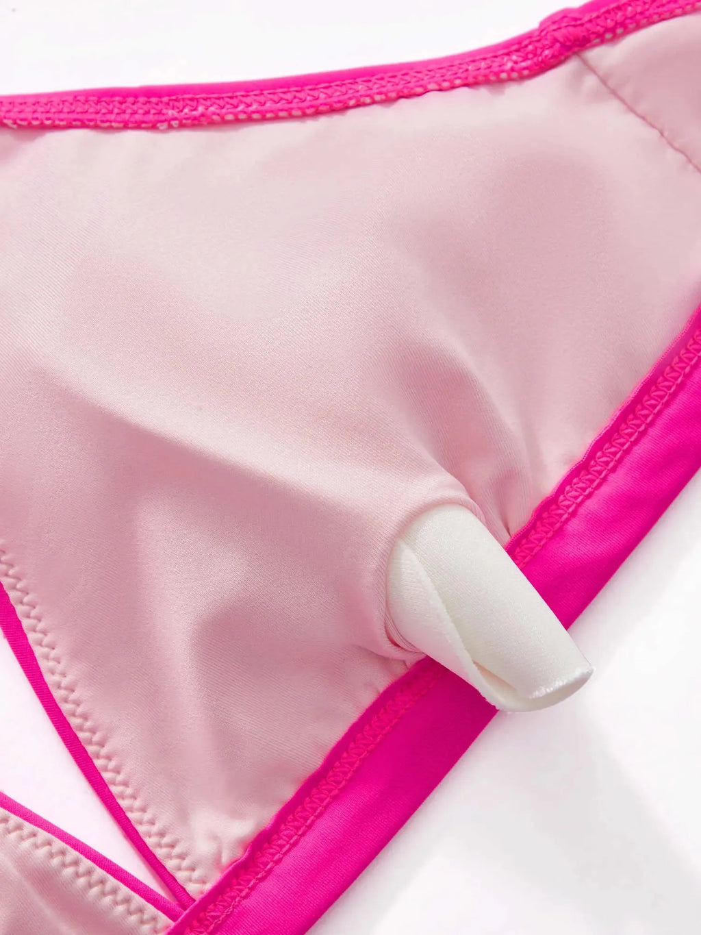 Triangle High Cut Bikini Set