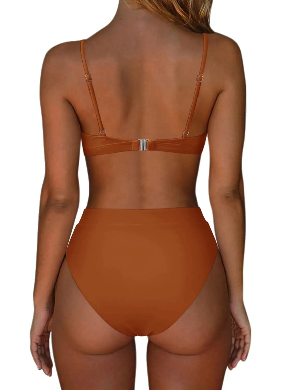 Triangle High Cut Bikini Set
