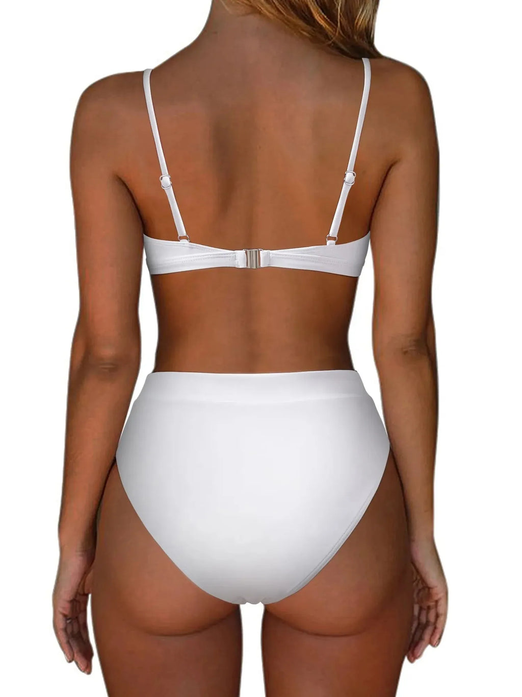 Triangle High Cut Bikini Set