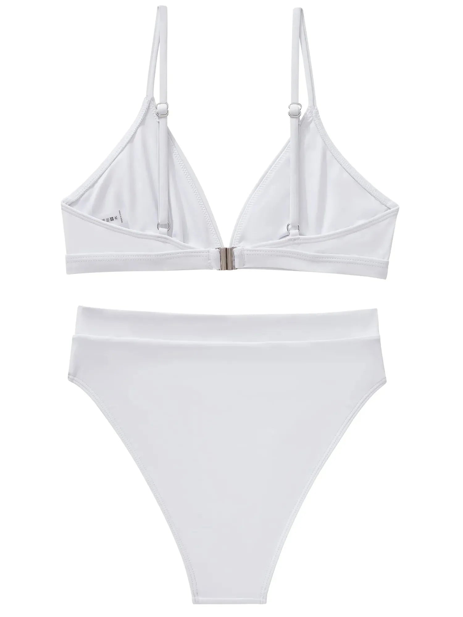 Triangle High Cut Bikini Set